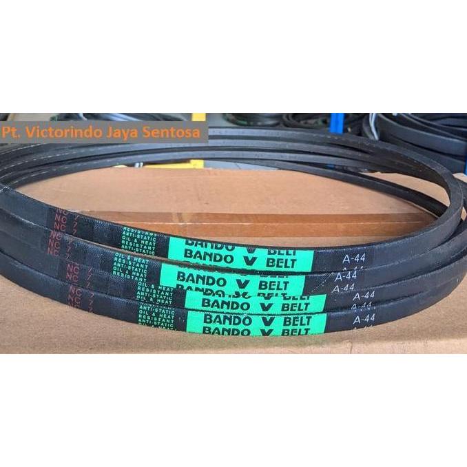 Vanbelt / fanbelt เข็มขัด V ซีลสีเขียว bando A 44 หรือ A44 หรือ A-44