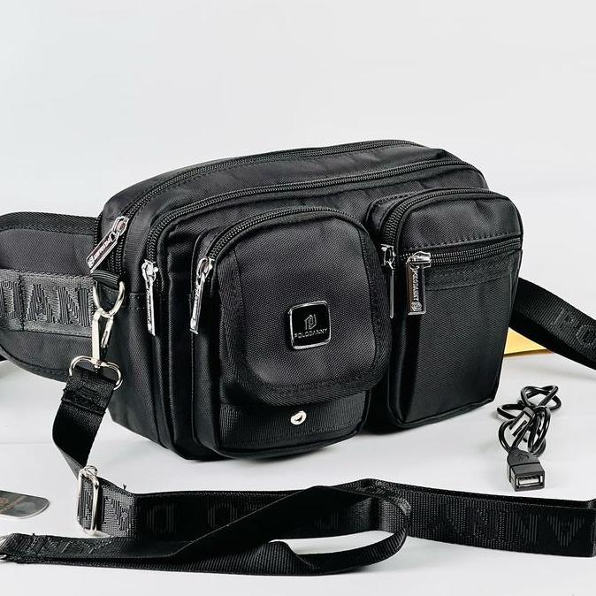 DE101 } POLO DANNY ใหม่ล่าสุด MULTI-FUNCTION SLING BAG สําหรับผู้ชายและผู้หญิง WAIST BAG OUTDOOR BAG