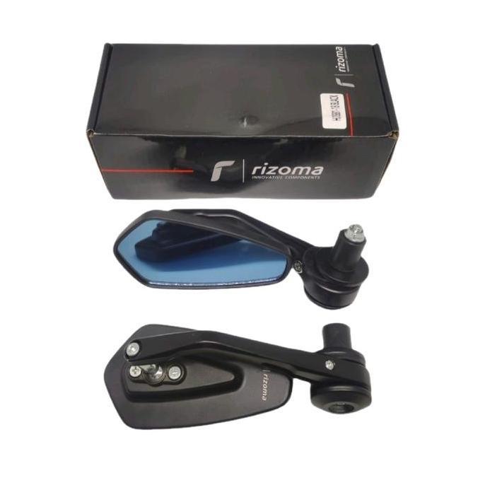 Rizoma 5003 กระจก Jalu รูปไข่ - Rizoma 5003 กระจกปลายแฮนด์ Nmax Aerox Lexi Pcx Vario Beat Vespa