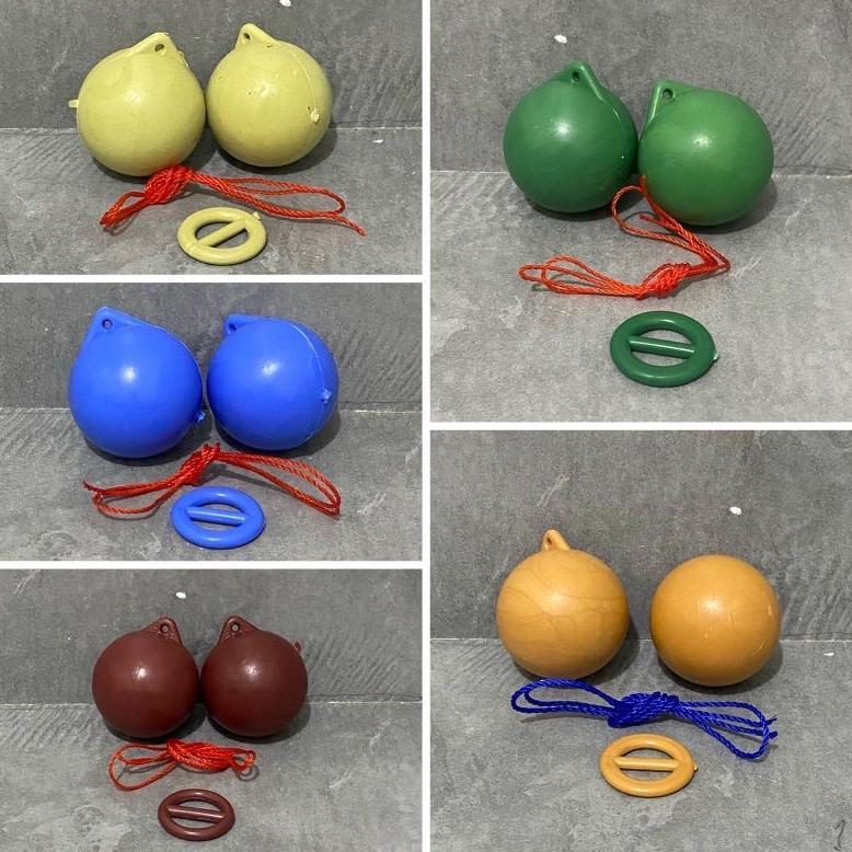 Latto Latto Tek Tek Old Toy 90s Nostalgia เด็กอินโดนีเซียแบบดั้งเดิม