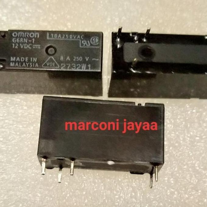 G6Rn-1 12Vdc รีเลย์ 12Volt 5Pin "Omron" พรีเมี่ยม