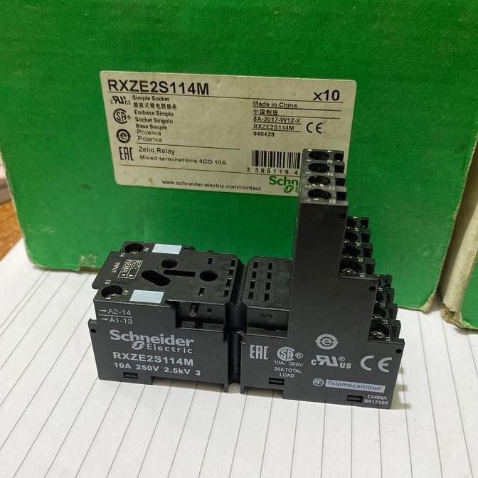 ซ็อกเก็ตรีเลย์ Schneider Rxze2S114M ราคาพิเศษ!