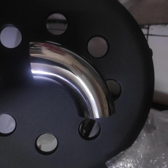 สุขาภิบาลข้อศอก Ss 316L 2" นิ้ว /สุขาภิบาลเข่า Ss316L ขนาด 50.8 Mm Std 3A ราคาพิเศษ