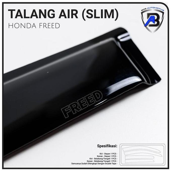 Honda Freed Slim Model Car Door Gutter - 4 ประตูคุณภาพ