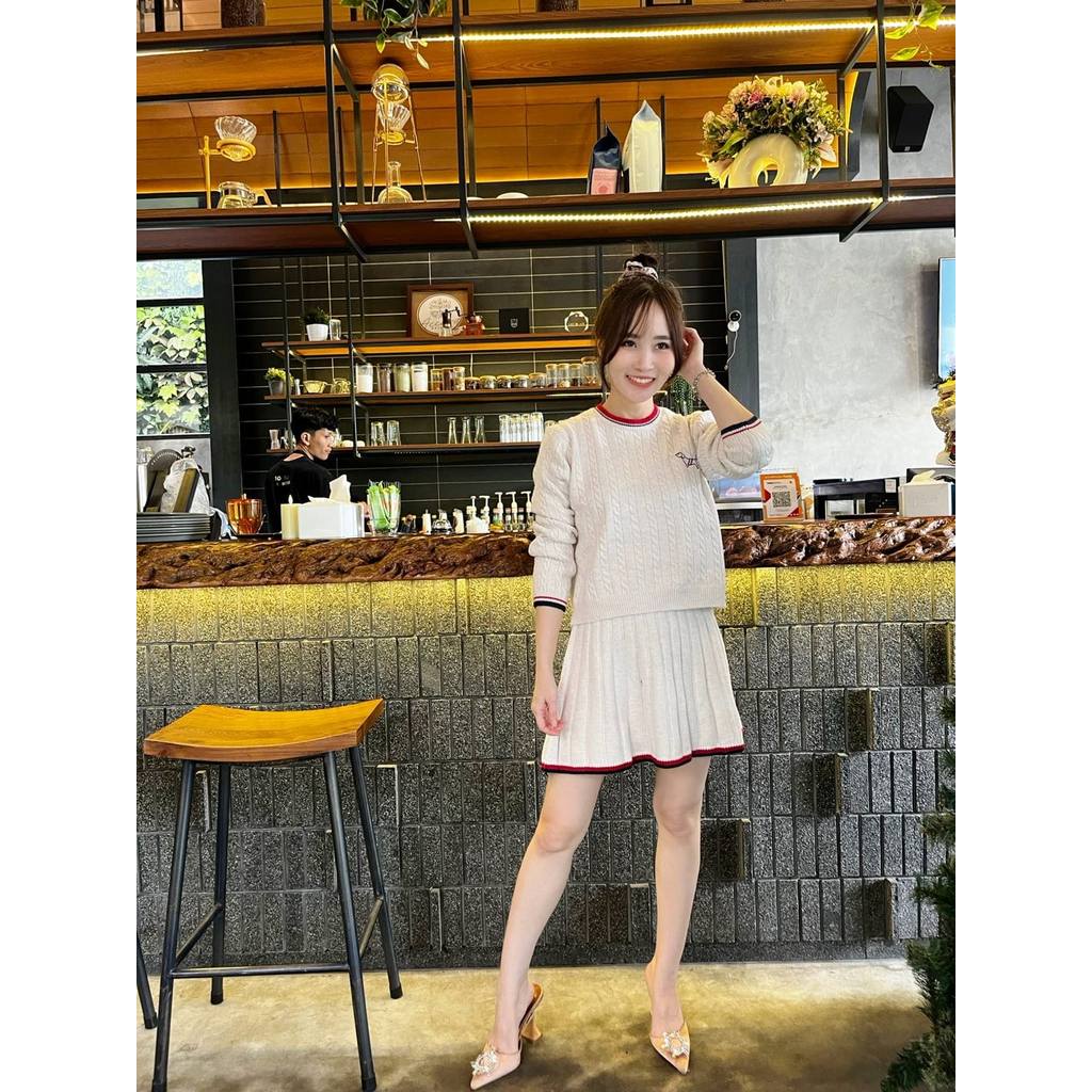 Puppies One Set (เสื้อ+กระโปรง) ทุกขนาด fitto L