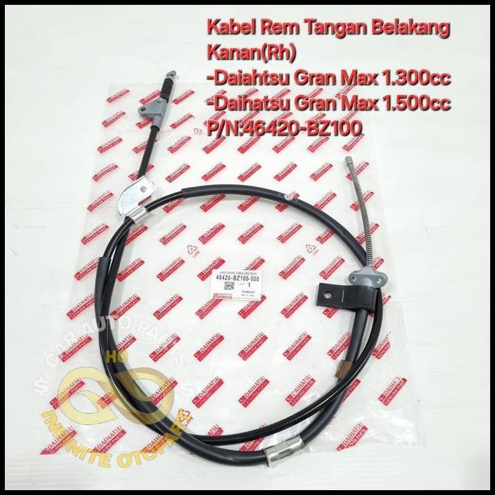 จัดส่งฟรี RIGHT REAR HANDBRAKE CABLE RH GRAN MAX GRANMAX 1.3 1.5 46420-BZ100 !!!!!!