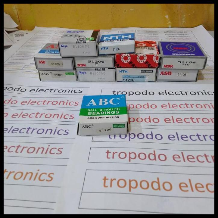 THRUST BALL BEARING 51106 ABC BRAND !!!!!!