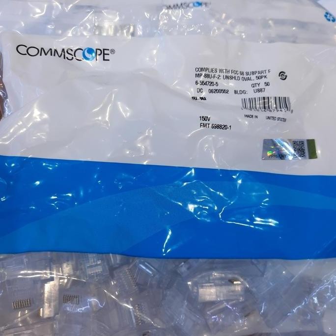 Connector rj 45 comscope I Connector rj 45 comscope