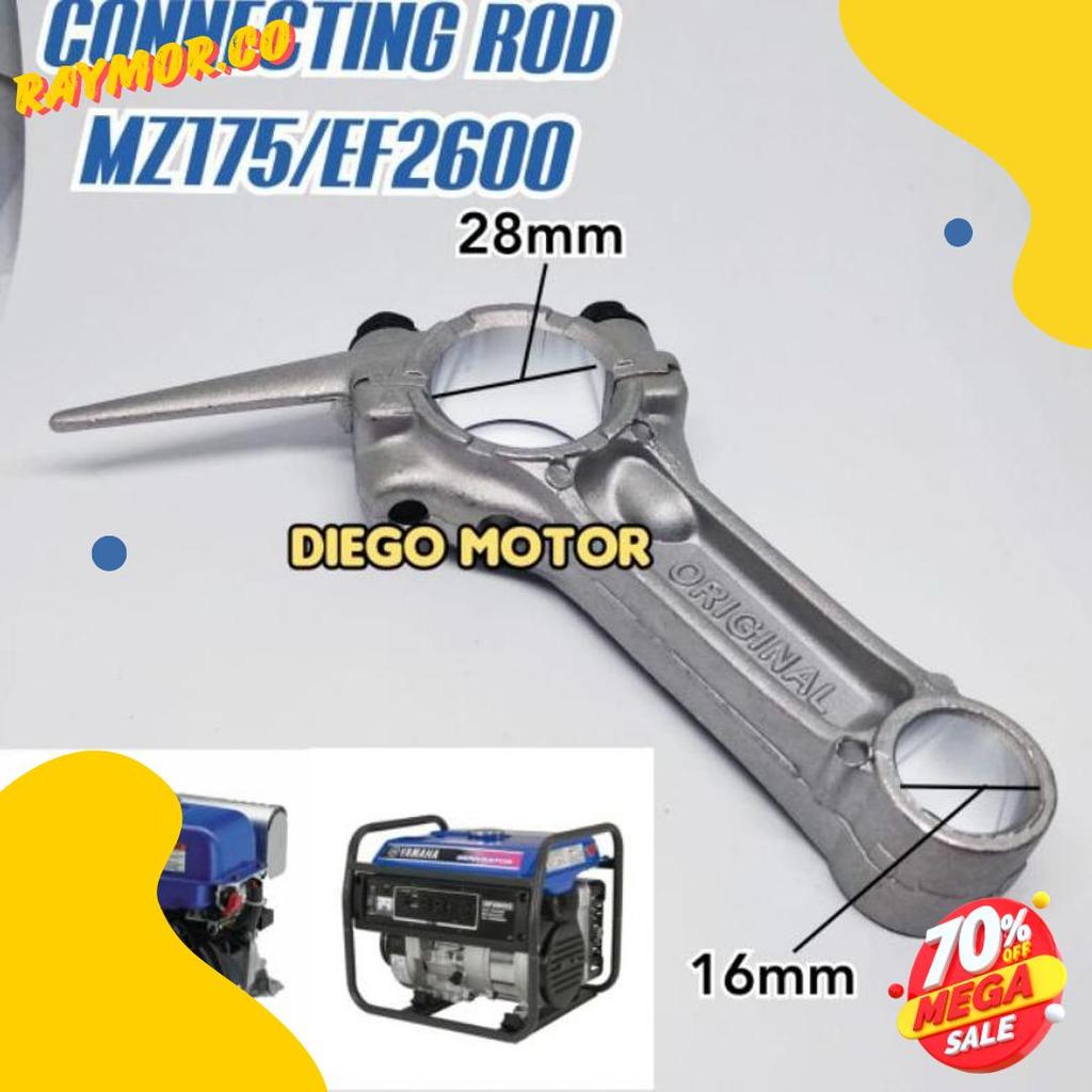 มีบาปต้องมี! Mz175 Mz200 Conrod Piston Rod สําหรับ Yamaha Rs0 เครื่องยนต์เบนซิน