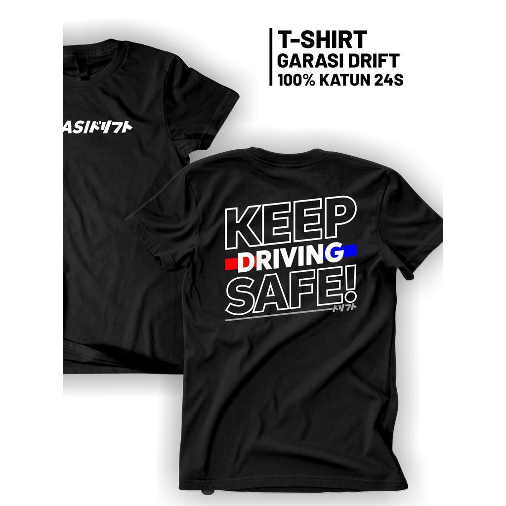 KATUN ฟรีสติ๊กเกอร์ | Garage Dft ปกติเสื้อยืดแขนสั้นผ้าฝ้าย 100% 24s Premium Racing Motif เสื้อยืด D