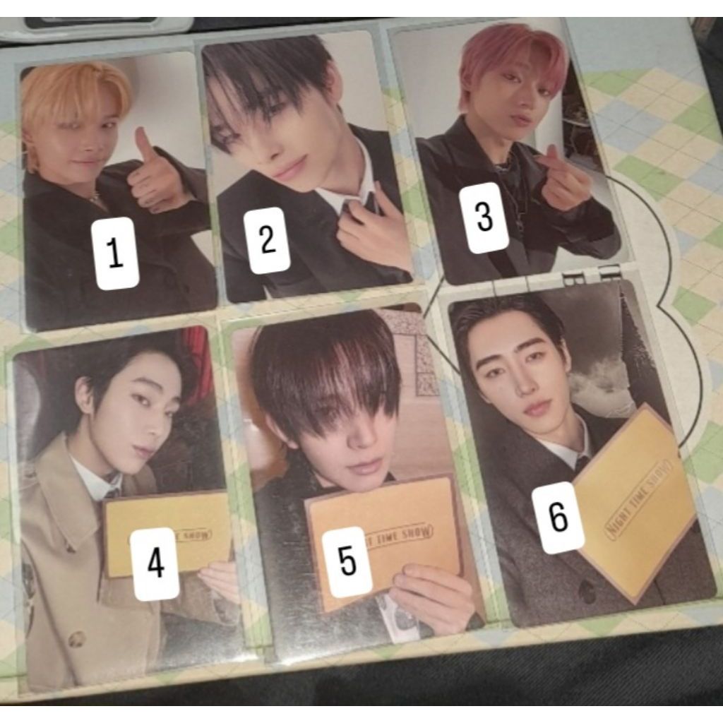 [READY] ENHYPEN OFFICIAL SUNOO NIKI HEESEUNG JUNGWON PHOTOCARD