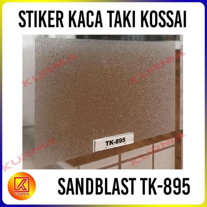 DF397 >> TAKIKOSSAI สติ๊กเกอร์กระจกพ่นทราย L.120 Cm - MOTIF (CODE TAKI 895)