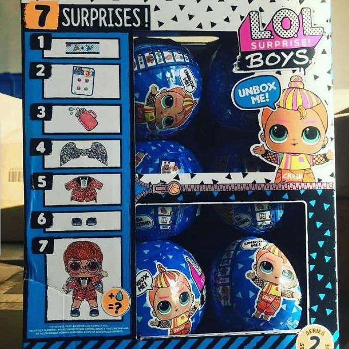 Lol Surprise BOYS - Lol Surprise BOY SERIES 2 ORIGINAL HASBRO