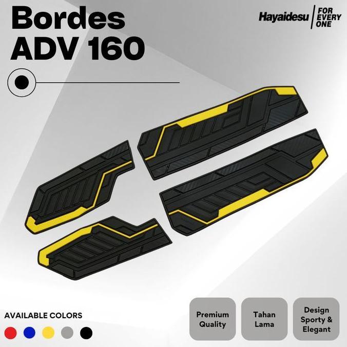 Hayieidesu ADV 160 (2022-2025) มอเตอร์พรมบันไดพื้น ADV 160 Bordes