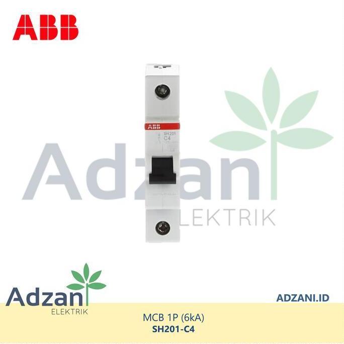 Mcb 1P 4A 6Ka Sh201-C4 2Cds211001R0044 Abb Sh 201 Limited