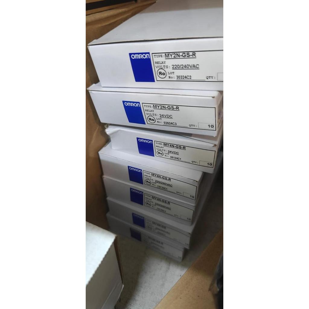 Original Omron My2N-Gs 100/110Vac ซ็อกเก็ต Pyfz-08-E รีเลย์