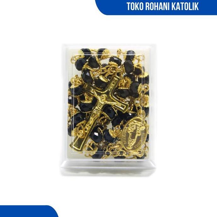 GOLDEN SHELL CZECH ROSARY / CATHOLIC สร้อยคอ ROSARY / CATHOLIC ROSARY