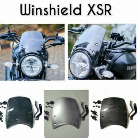 กระจกบังลม Nemo XSR 155 Carbon / Visor Yamaha XSR 155 Nemo Carbon