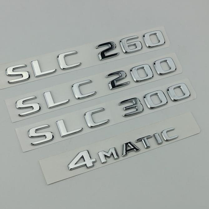 Slc200 Slc260 Slc300 Mercedes Benz Trunk Emblem Mery Writing Ready