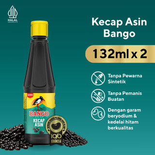 BARU! BANGO KECAP ASIN 132ML x2