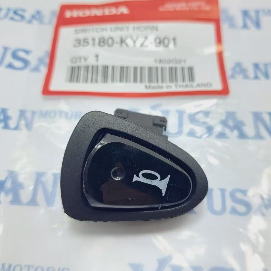 TOMBOL HORN SWITCH BUTTON BEAT FI SCOOPY VARIO 125 TECNO SUPRA X125 BLADE REVO SPACY 35180-KYZ-901