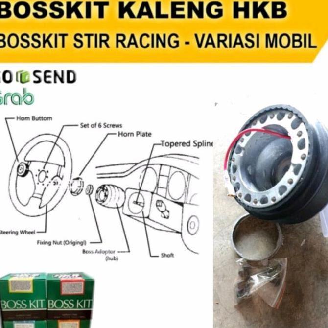 BOSSKIT BOSKIT STEERING WHEEL RACING BOSKIT HKB SPORT RASING TWINCAM 88 คุณภาพสูง