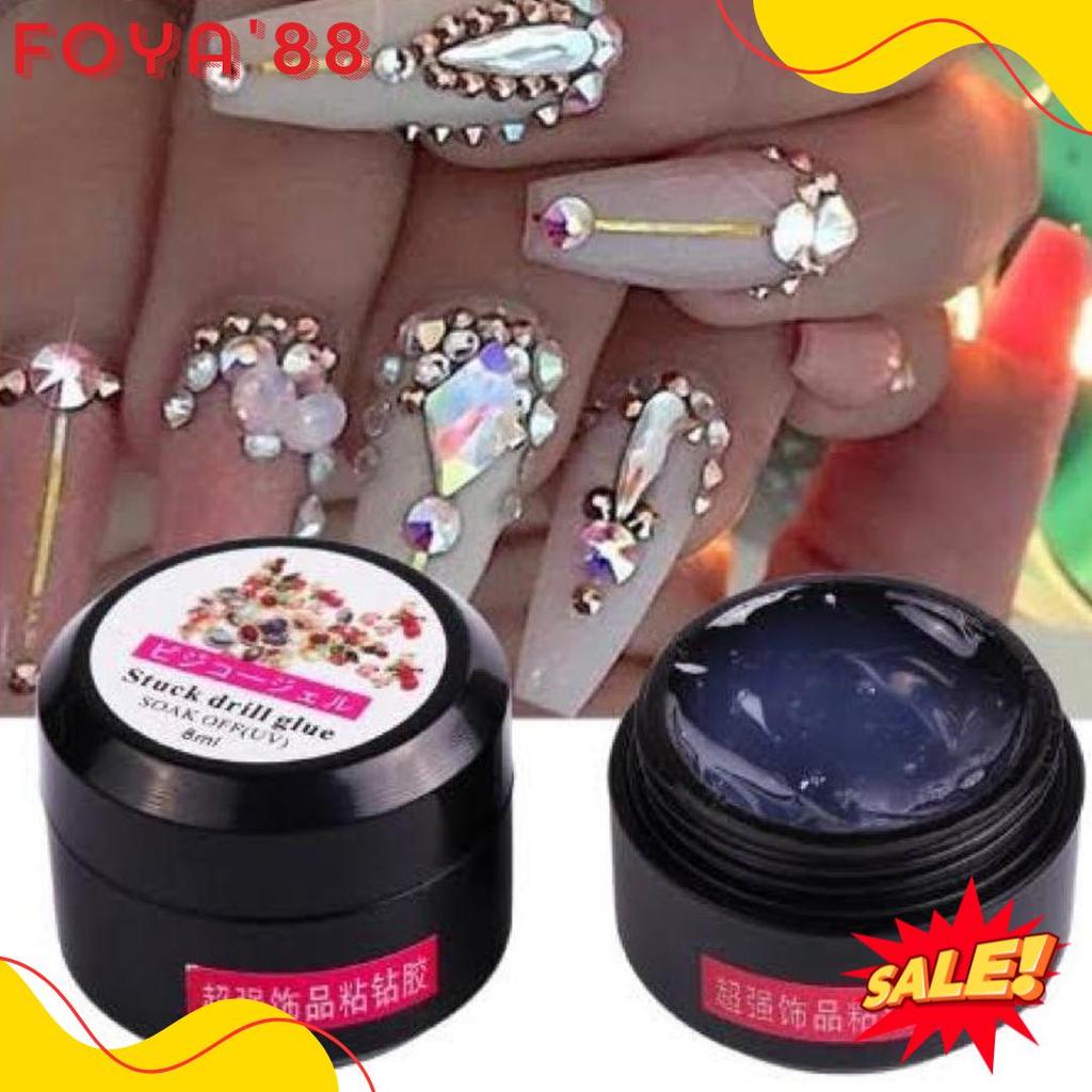 ต้องมี! Nail Acc Glue Stuck Drill Glue Swarovski Nail Accessories / Nail Accessories Glue Nailart Ac