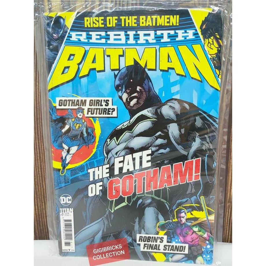 TITAN MAGAZINE ORIGINAL: BATMAN REBITH 07 OCTOBER - NOVEMBER 2017