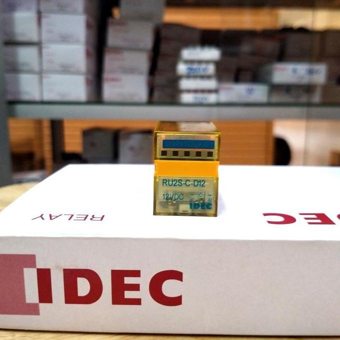 Idec, รีเลย์ Ru2S-C-D12 (My2N), Led Coil 12V Dc ใหม่