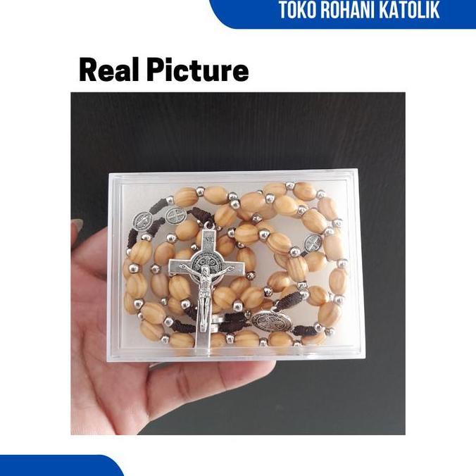 BENEDICT ROSARY NECKLACE (รหัส) / BENEDICT ROSARY NECKLACE / สร้อยคอผู้หญิงผู้ชาย / KONTAS