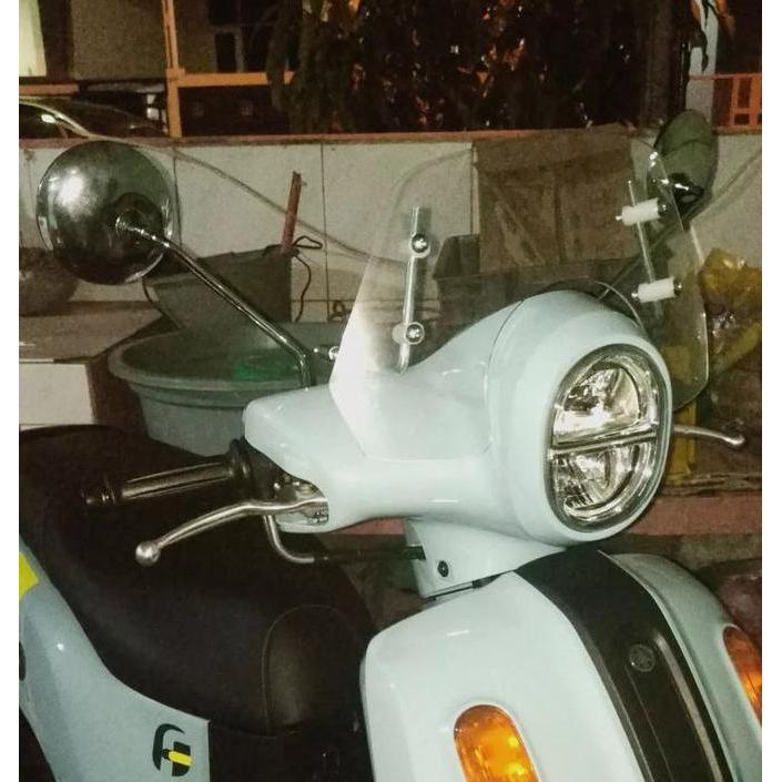 Visor Winshield Fazzio Plus Bracket Winshil Visor Yamaha Fazzio Standard รุ่น Fazzio