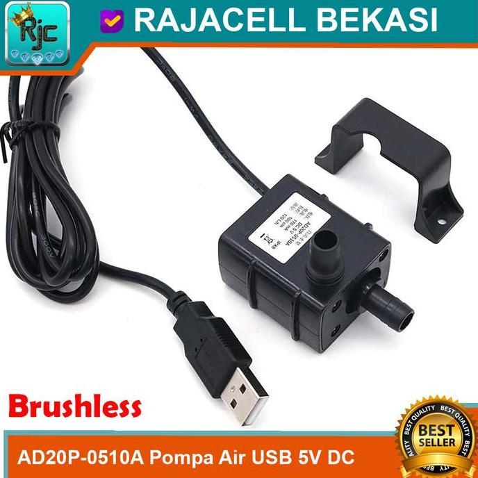 ปั๊มน้ําใต้น้ําแบบไม่มีแปรง 5V ดั้งเดิม 1M 120L/H ปั๊ม Usb