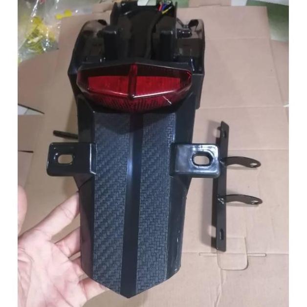 บังโคลนหลัง Crf 150 L ที่วางป้ายทะเบียนเหล็ก Crf 150 L Stoplamp Crf 150 L Undertail Crf 150 L