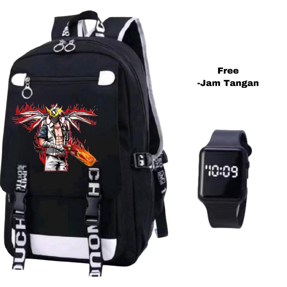 ขายส่ง Free Fire Backpacks - กระเป๋านักเรียน Cool Free Fire - กระเป๋าตัวละคร Free Fire - กระเป๋าสําห