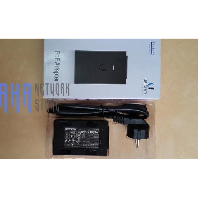 UBNT ADAPTER POE 24V 1A POE-24W UBIQUITI เครือข่าย