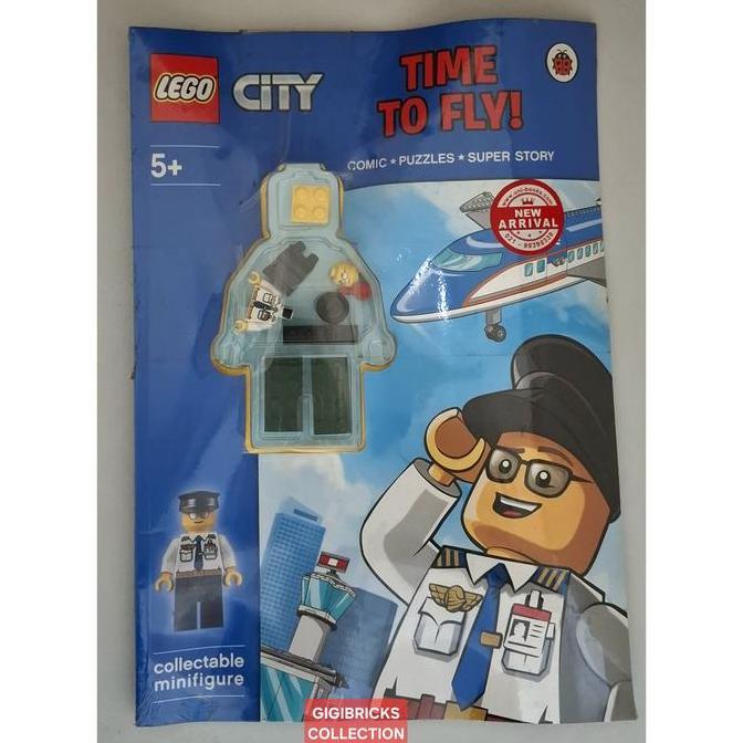 หนังสือเลโก้ Original City: Time To Fly Include Collectable Minifigures (1)pc