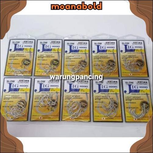 MATA Ready Jnb Slow Jig Light Weight Jigging Hook (5X Strength)