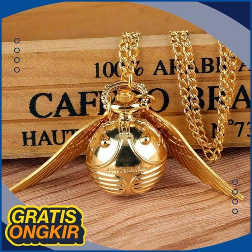 ข้อเสนอ ส่วนลด Gsw Golden Snitch Harpot Harry Bola Ball สร้อยคอนาฬิกานาฬิกาพก Dr-02