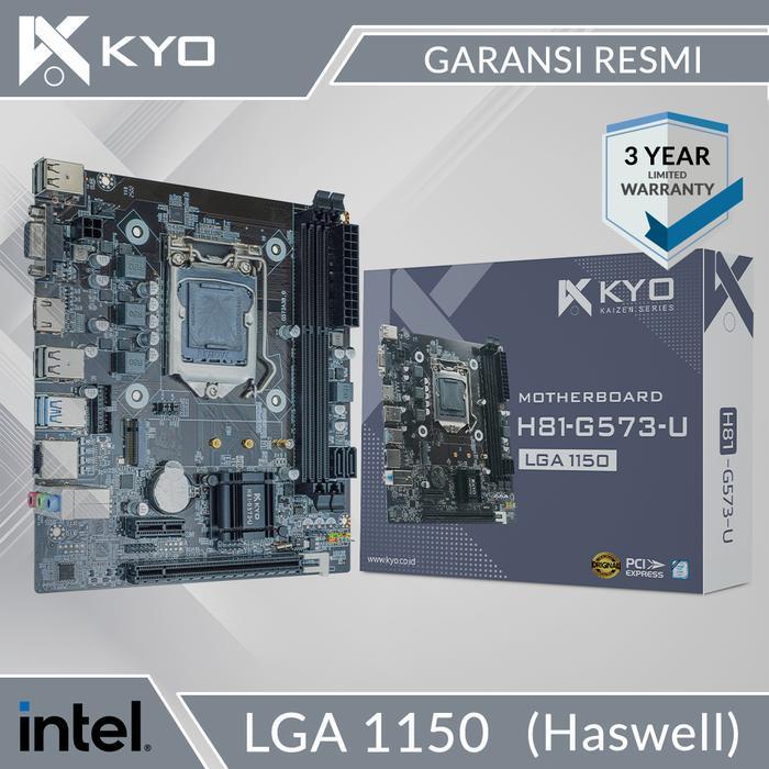 Kaizen H81 Lga 1150 Ddr3 H81 เมนบอร์ดต้นฉบับและเชื่อถือได้ H81