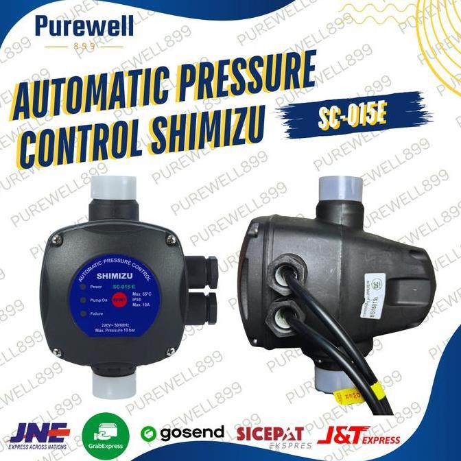 Apc Shimizu Sc015E - ระบบควบคุมความดันอัตโนมัติ Sc-105E ปั๊มน้ําอัตโนมัติ