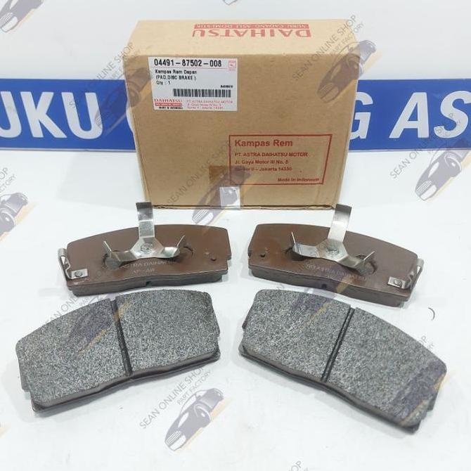 ผ้าเบรค - ผ้าเบรคหน้า Daihatsu Zebra S89 Espass S91 S92 Charade G102 Classy Winner Original Astra 04