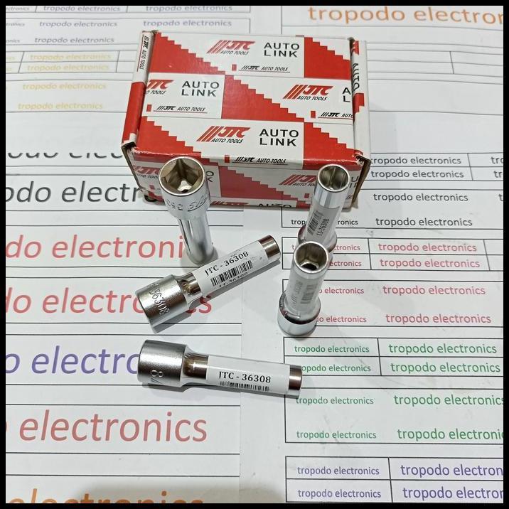 ใหม่ล่าสุด 3/8" DR. 6PT. 8MM DEEP SOCKET JTC-36308 !!