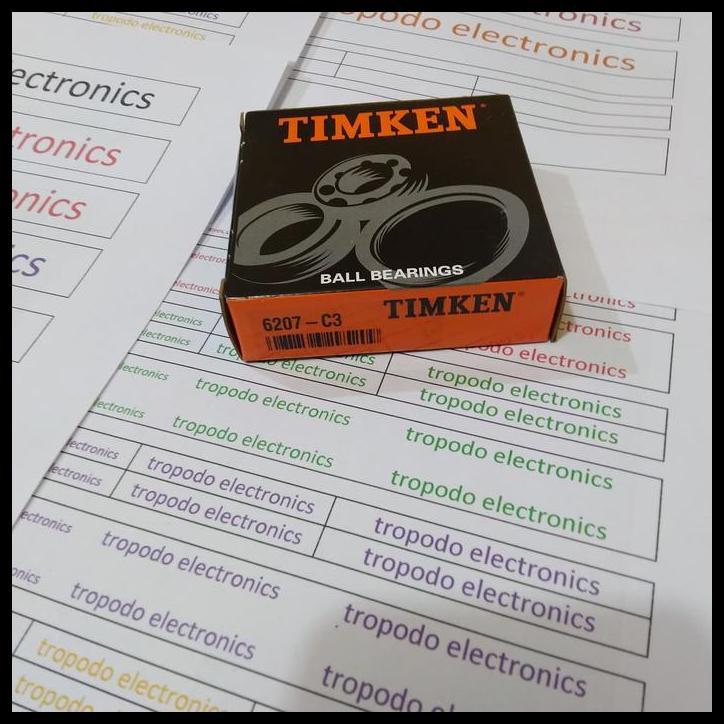 BEST DEAL BALL BEARING 6207 C3 TIMKEN USA BRAND!