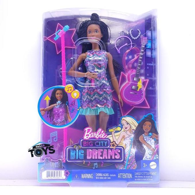 Barbie Big City Big Dreams Brooklyn Roberts Doll Brunette with Braids