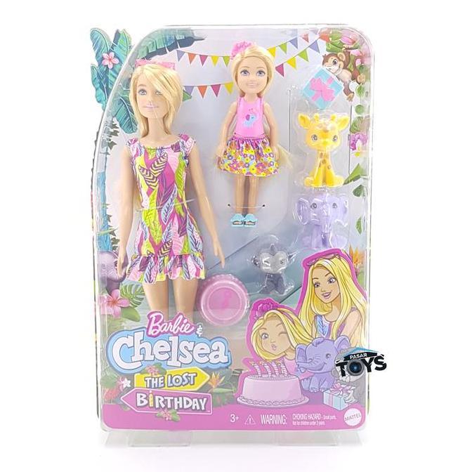 Barbie And Chelsea The Lost Birthday Playset With Barbie & Chelsea