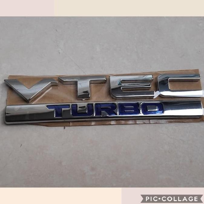 ตราสัญลักษณ์ Vtec Turbo สําหรับ Honda Crv Turbo Civic Turbo