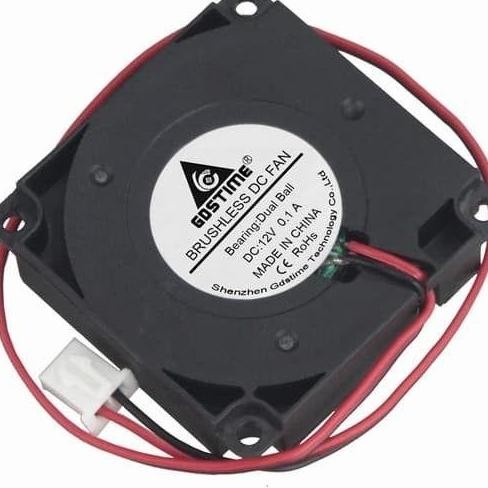 ใหม่ 24V 2Pin 40x40x10 มม. Mini Turbo Blower พัดลม 4010 Dual Ball Bearings