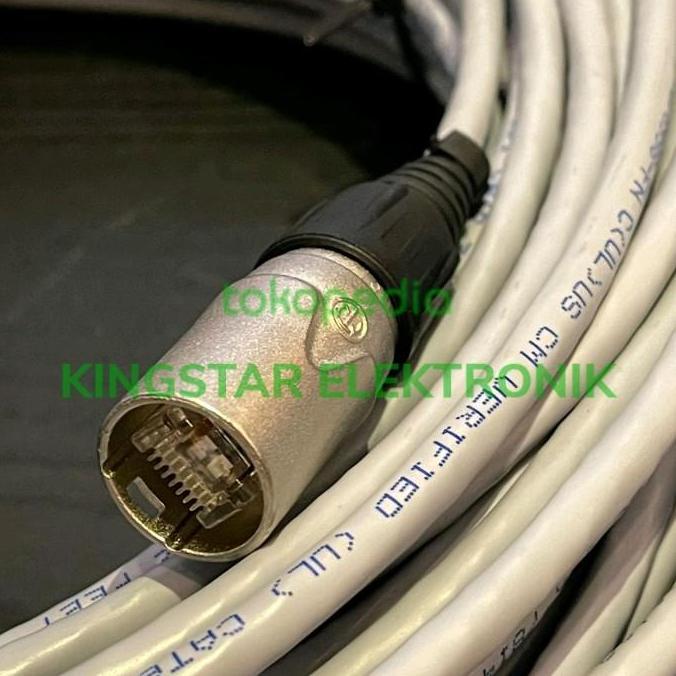 ใหม่ สาย Lan 2 เมตร Canon Neutrik NE8MX RJ45 Ori Belden Cat 6 XLR
