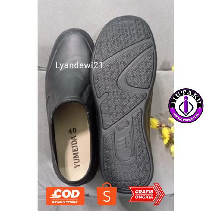 รองเท้ายางสีดํา รองเท้า EMPLOYEE รองเท้า HYGINE
