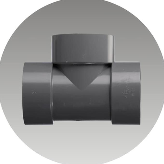 Tee 8" X 4" / T 8" X 4" / Pvc Rucika D / Tee Dt / 8" X 4" Rucika D Restock